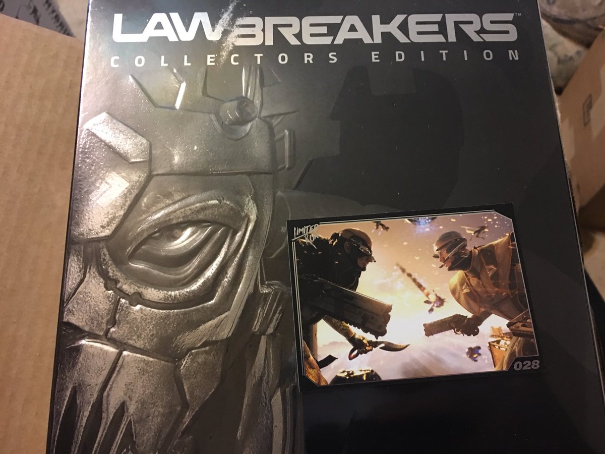 drifts13sr's tweet photo. @lawbreakers @LimitedRunGames glad I spent the little extra coin. I’m enjoying reading through the journal entries in here. https://t.co/1qIggbUPHH