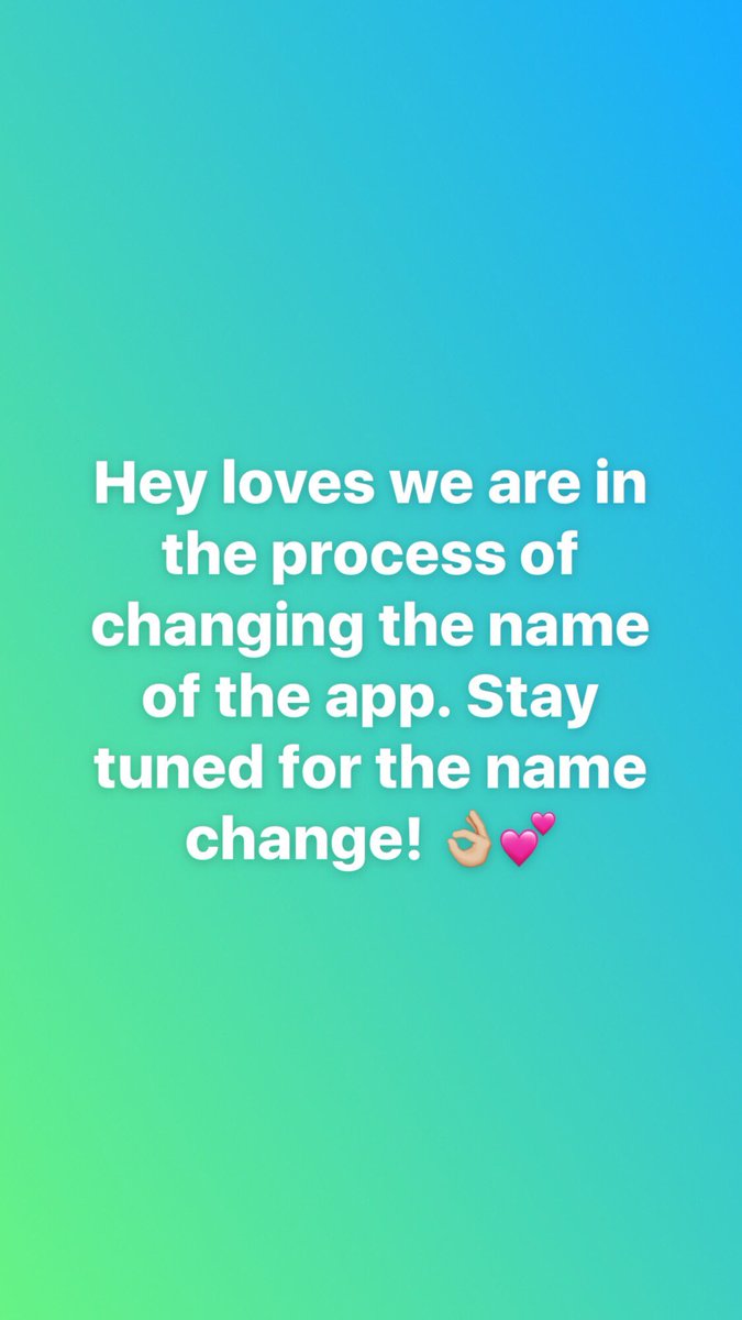 MuaBebe's tweet photo. Hey loves, just a heads up that we are undergoing a name change for the app.
#bebebellamuas #bebebellaapp #appname #tobechanged #mua https://t.co/5Ld7vcI0jY