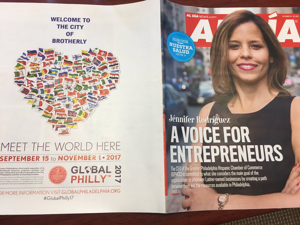 GlobalPhila's tweet photo. Great combo @Jennifer_GPHCC and @globalphillyTM #expo @ALDIANews #frontnback! #thankyou https://t.co/l5scHqmCoA