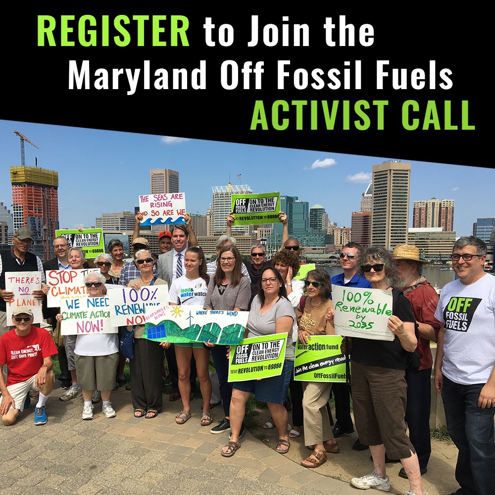 foodandwater's tweet photo. The environmental movement is strong in MD together we can get the state #offfossifuels legislation passed. We can do it. - @AShaneRobinson https://t.co/ubxxeEG1xm