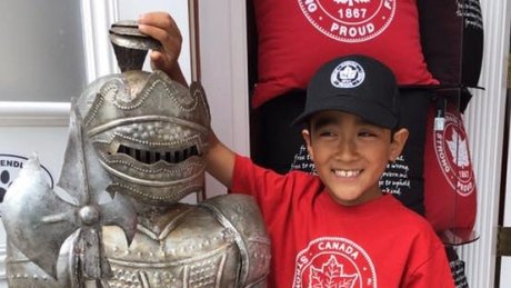CBCNB's tweet photo. #BringRustyBack: Knight heist sees store owners seeking return of prized armour : https://t.co/iEkQtDmGvd https://t.co/eoc6Pp2rW0