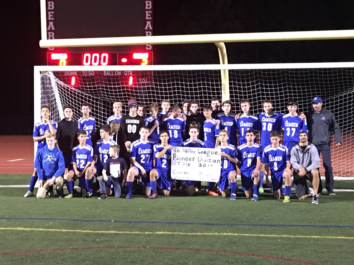 CamdenBlueDevil's tweet photo. @CamdenBlueDevil Boys soccer with a 2-0 first round sectional win over Chittenango https://t.co/cc7qjObUjl