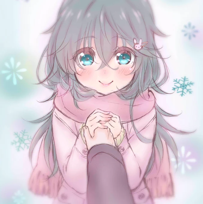 おはようございます|ω・`)とっても寒いです
マフラー巻くことをおすすめしますです|ω・`): 