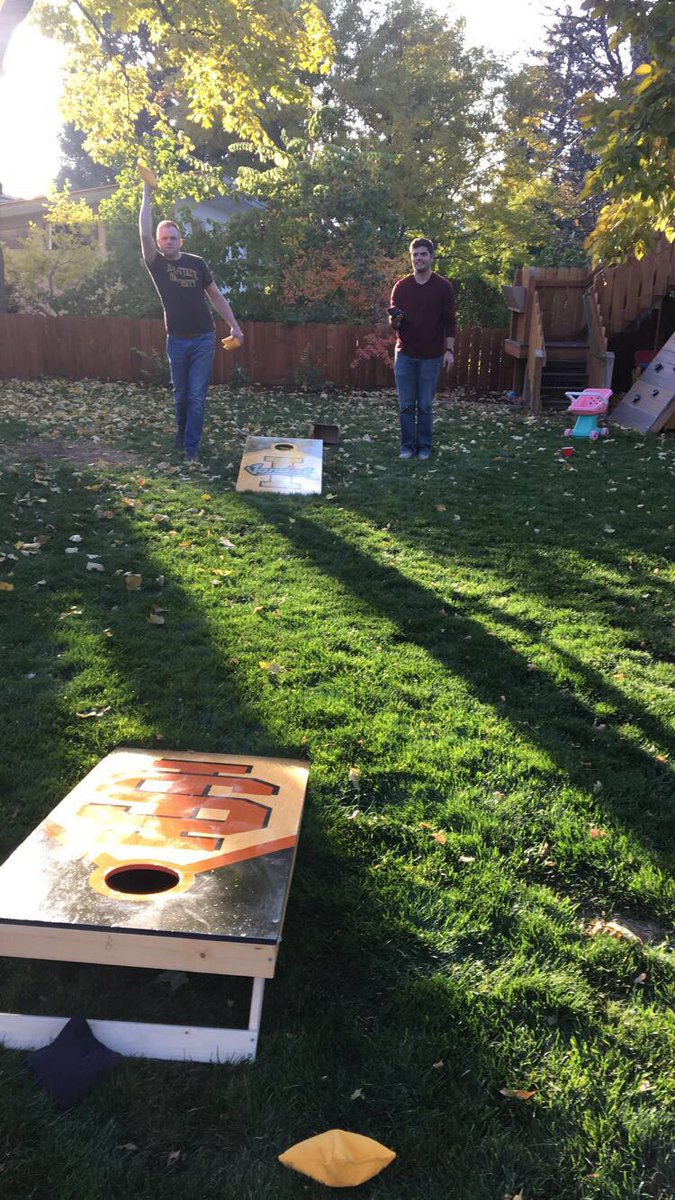 missymelons_'s tweet photo. Bean bags in the back yard with @stoverjd and @Bing4Matt https://t.co/oKWItdJTlE