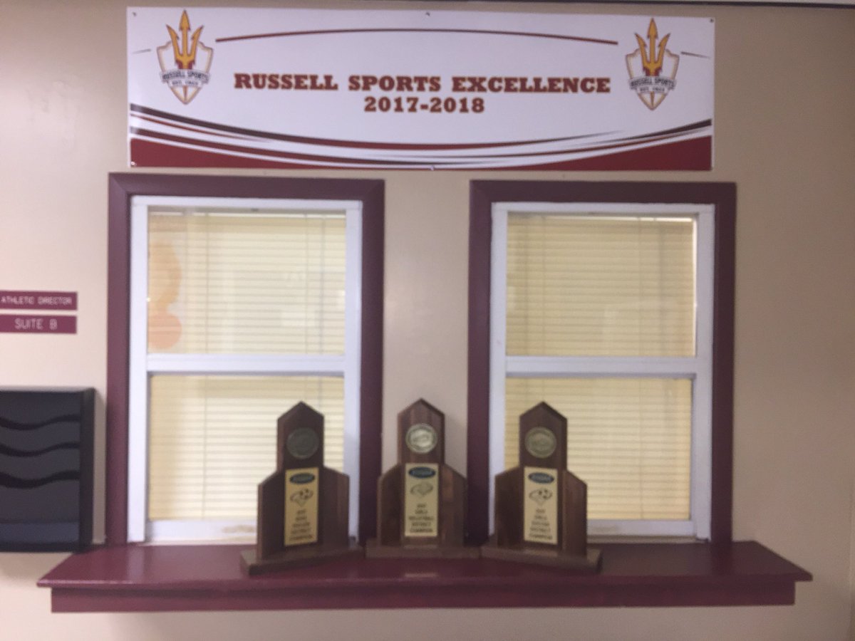 Russellsports's tweet image. 🏆🏆🏆...... and counting!
#russellsportsexcellence