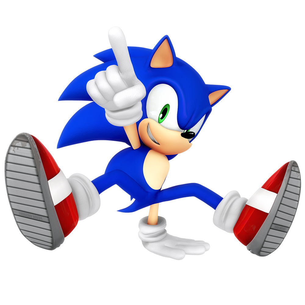 I drew classic American sonic doing the smash render pose! : r