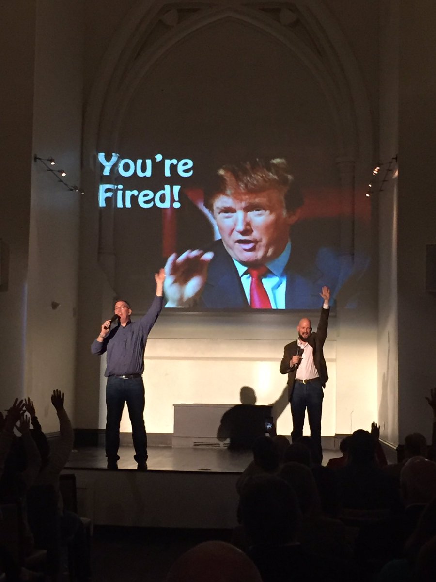 boocrew13's tweet photo. What just happened?!? #disruptHRcincy ..@sbrownehr https://t.co/B732EJSuif