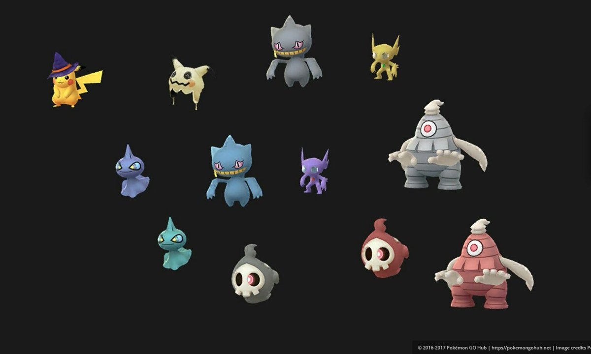 Todos os Pokémon fantasma em Hoenn