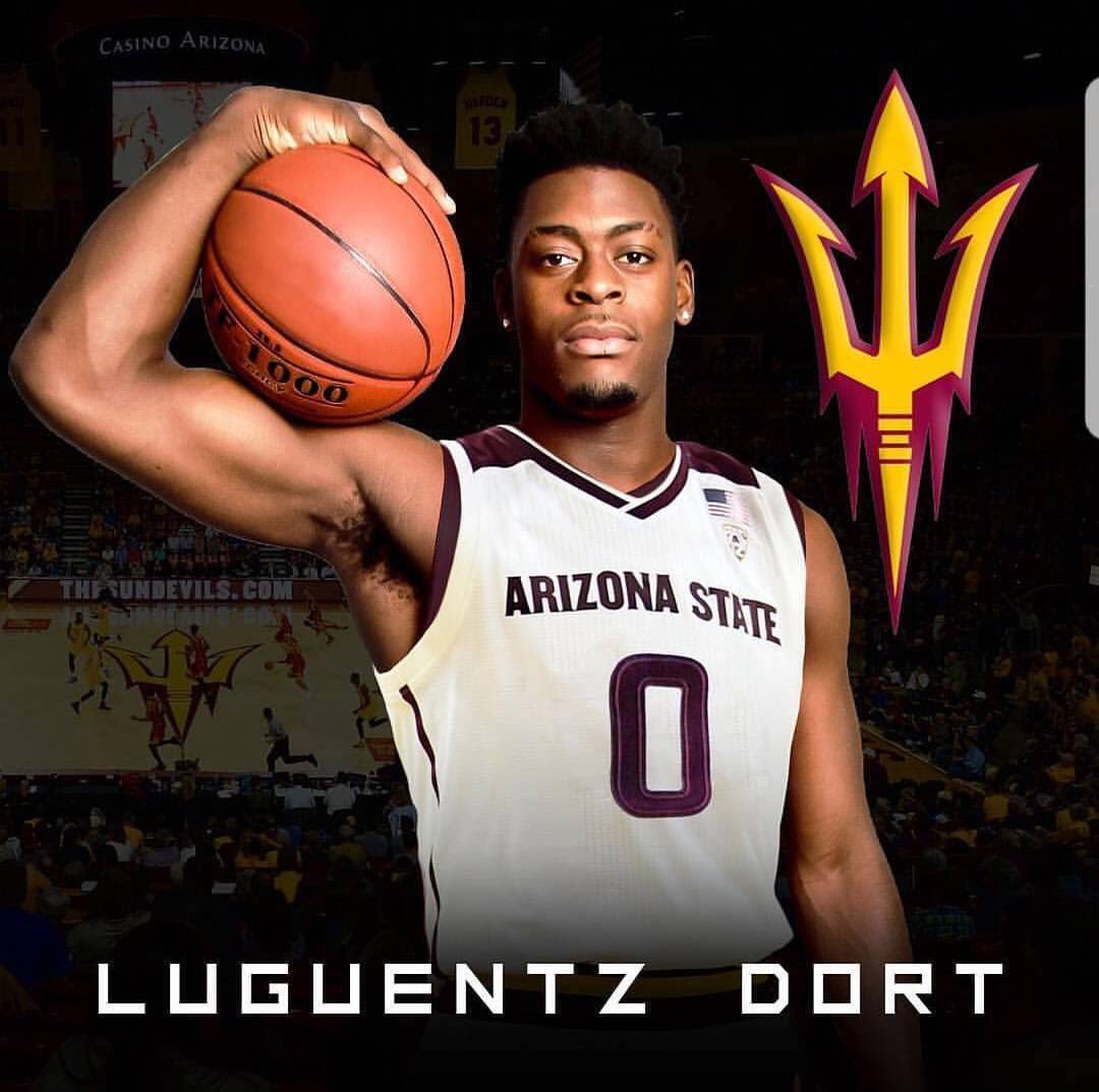 IT'S OFFICIAL! Luguentz Dort has officially committed to Arizona State University! #allstarbasketball