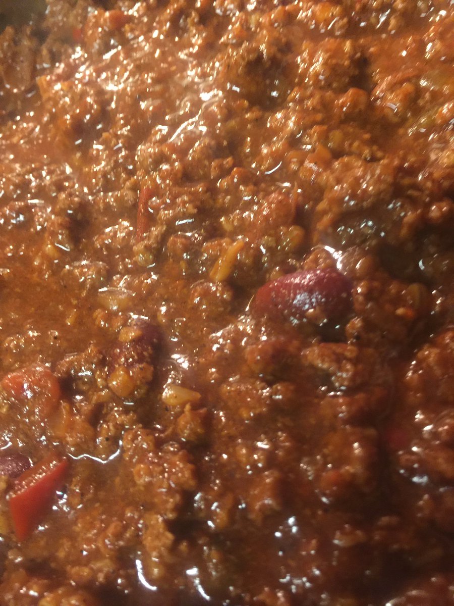 Home made chunky chilli!