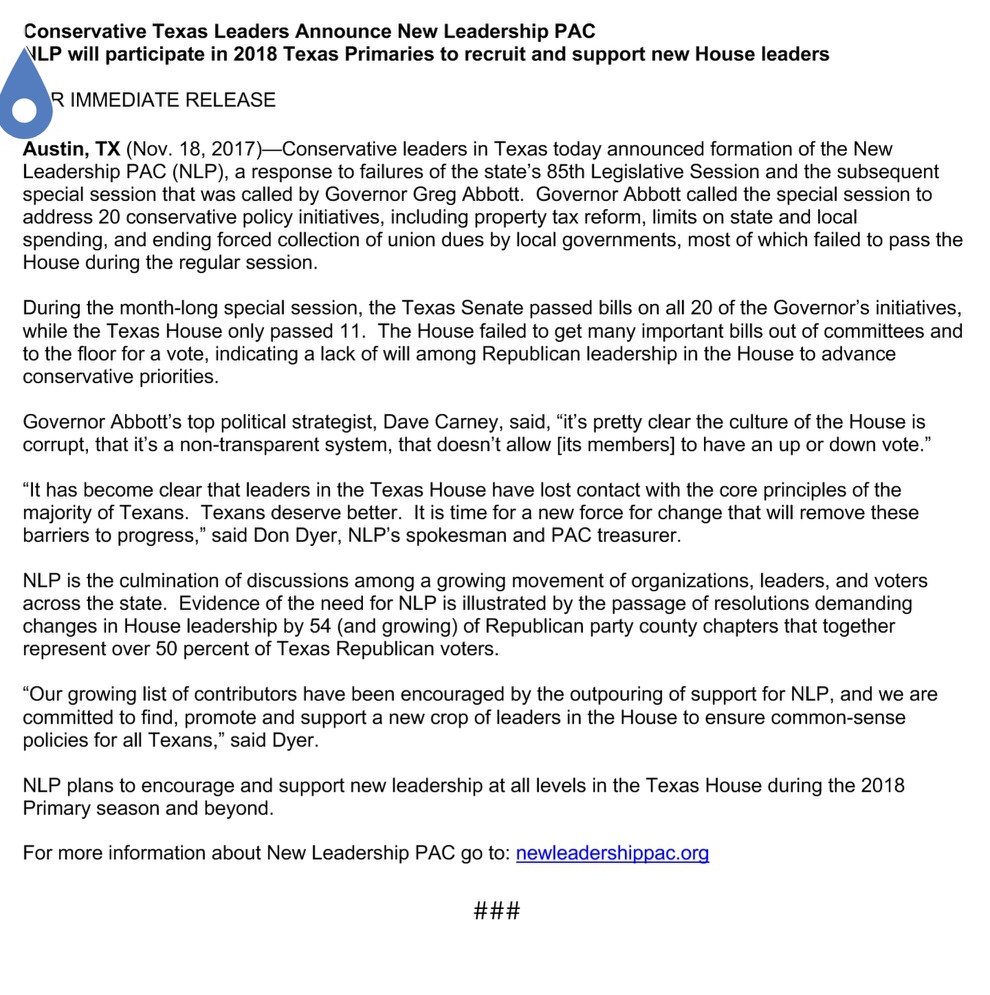 scottbraddock's tweet photo. GOP Texas House members tonight passing this around: @GregAbbott_TX's consultant @granitewinger saying the House is corrupt #txlege https://t.co/h1BM0HaG0G