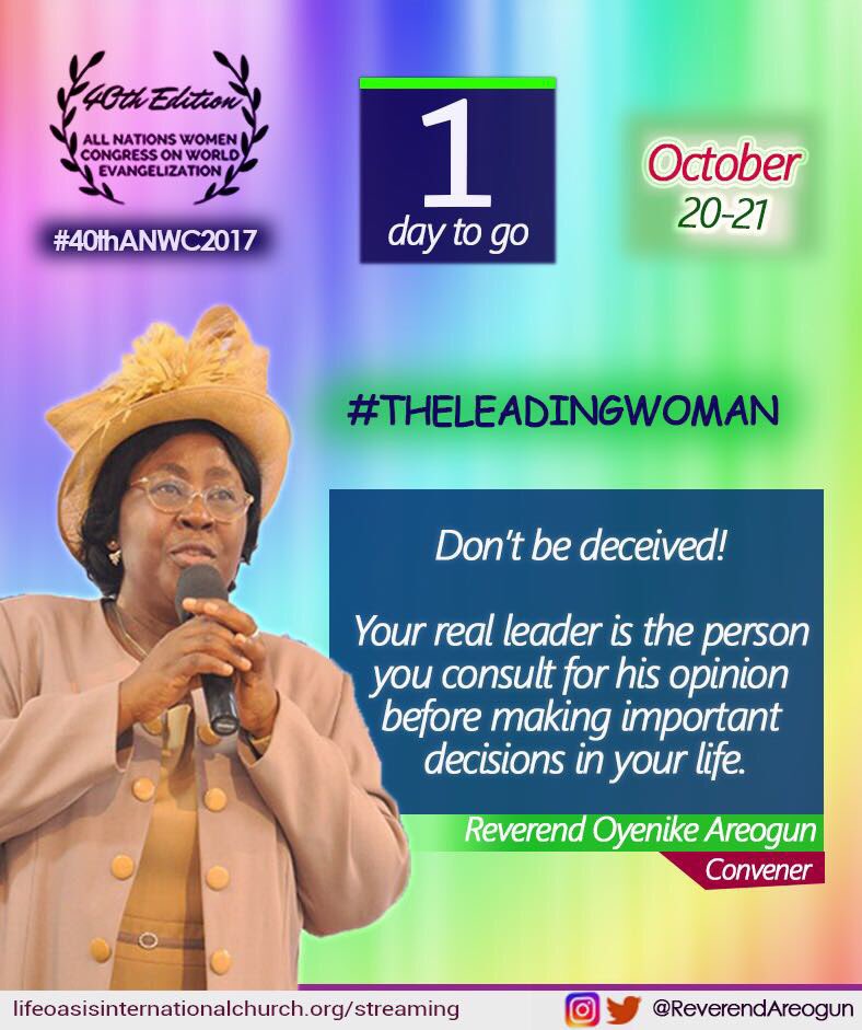 AnointedDODs's tweet photo. It’s here!!! Are you ready for the downpour?
#40thANWC2017
#TheLeadingWoman2017
#TLW2017 https://t.co/9jcv6Y07Pf