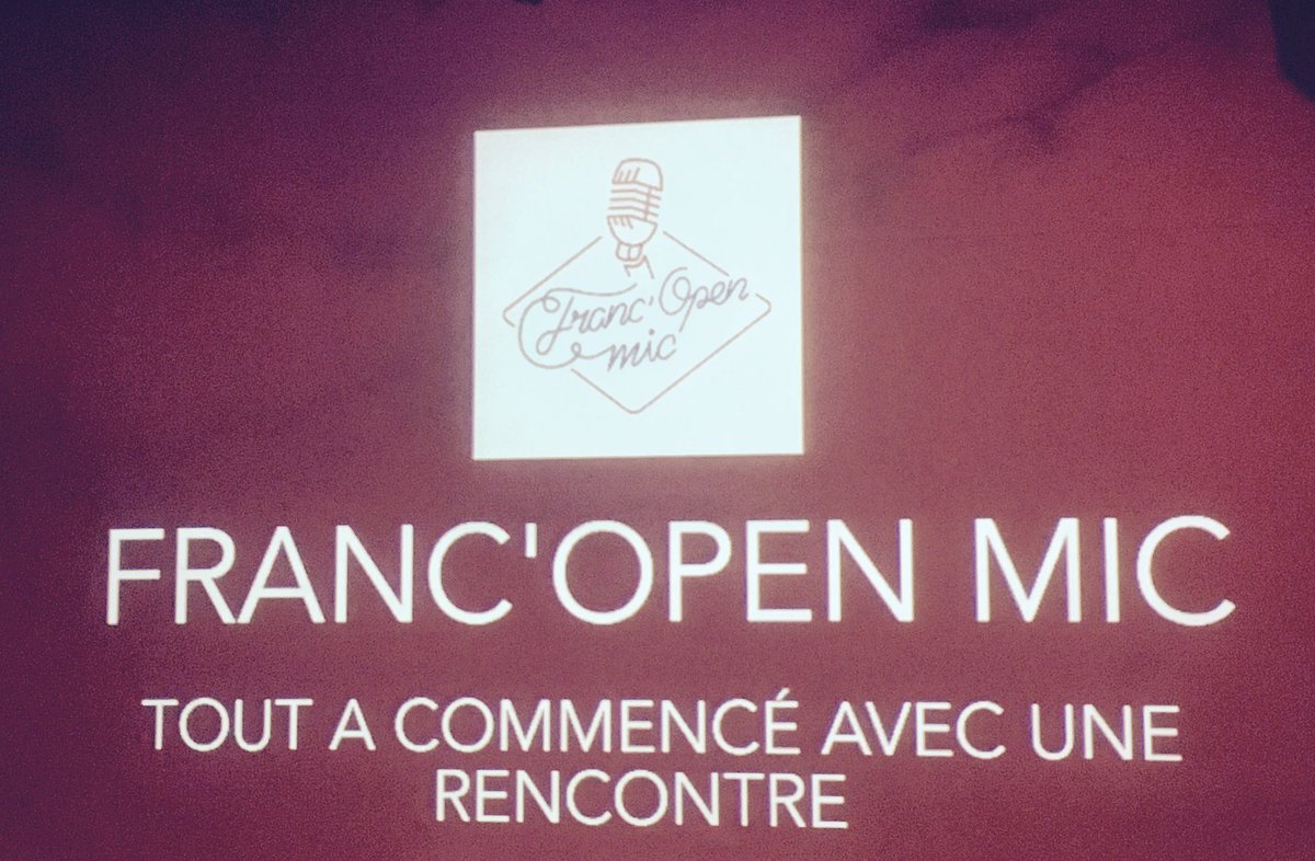 igobeil's tweet photo. Soirée gala pour célébrer les 3 ans de @francopenmic https://t.co/fF0kLk6RqW