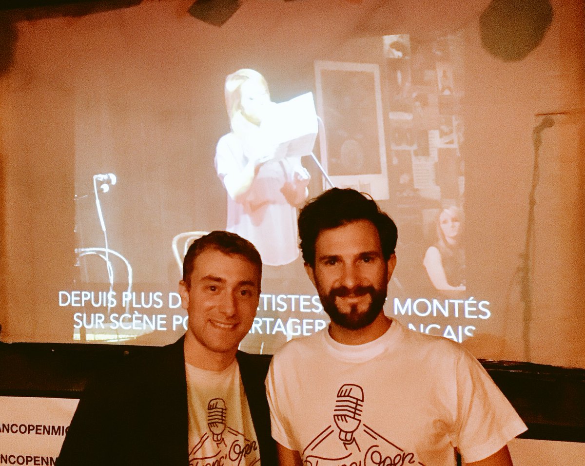 igobeil's tweet photo. Soirée gala pour célébrer les 3 ans de @francopenmic https://t.co/fF0kLk6RqW
