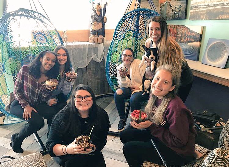 OTHSTV's tweet photo. OT is not ready for this Friday’s episode... it’s a real “treat”😉 Thanks @playabowls for having us!! #SpartanLegacy #GOBOWLSDEEP 🅾️🌴🍍🤙🏻 https://t.co/jnoBi6HwY6