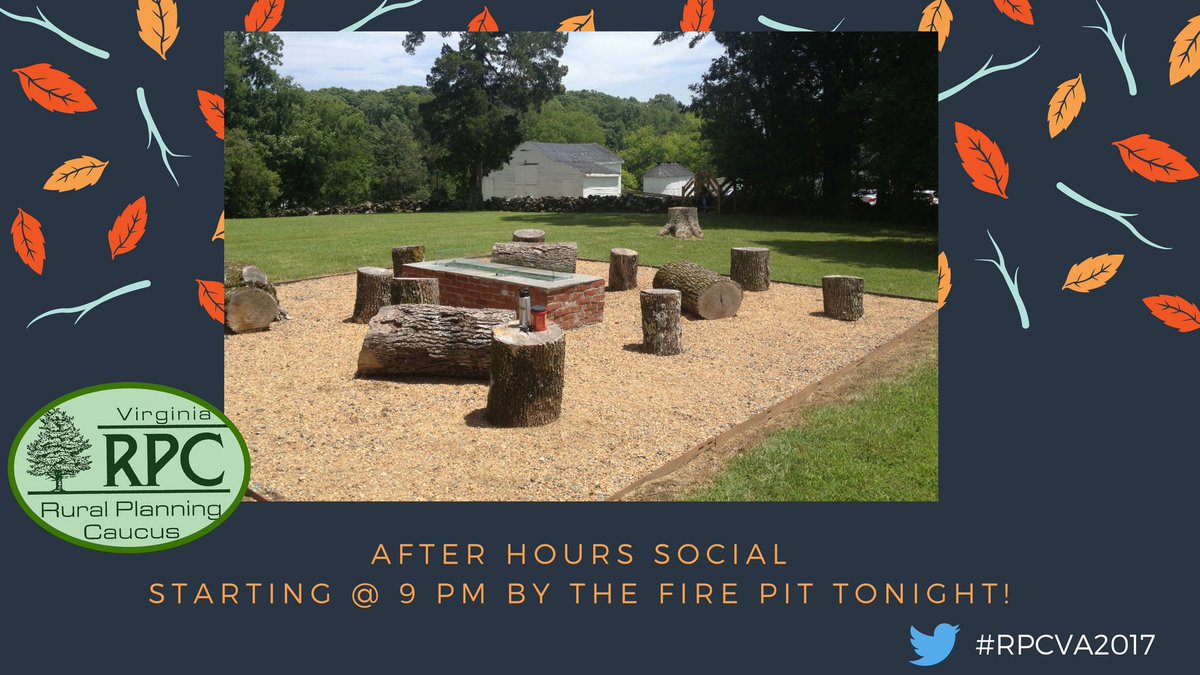 RPCVirginia's tweet photo. After hours social by the fire pit begins at 9 PM - join us! @RPCVirginia @BerryHillResort #RPCVA2017 https://t.co/rXFiw6a2mP