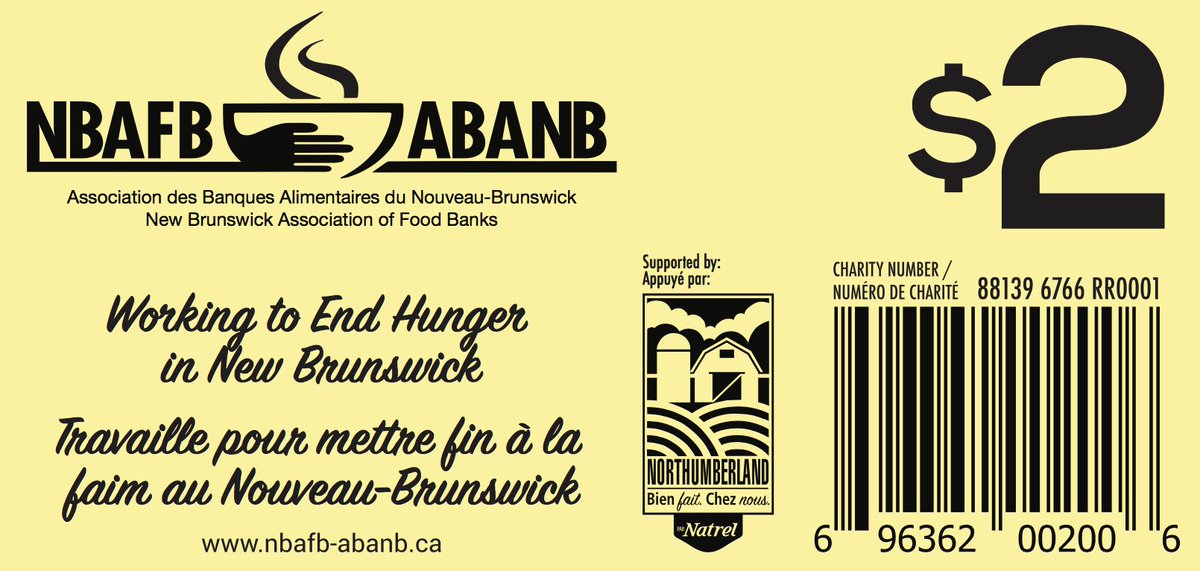 nbafbabanb's tweet photo. Look for our coupons at #Sobeys ... We appreciate the support, #EndHungerNB #InThisTogether https://t.co/8sXbJTsQmb https://t.co/wwQUzkkGEb