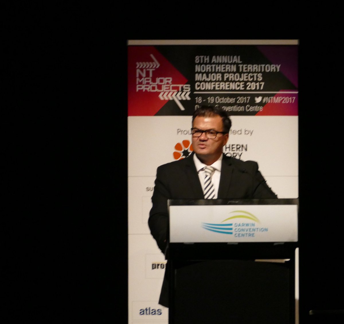 expotradeglobal's tweet photo. The combined mining projects across the #NT have potential to create 400+ jobs, says Hon. @KenVowles #NTMP2017 #mining #resources #growth https://t.co/AMYgtLtgcD