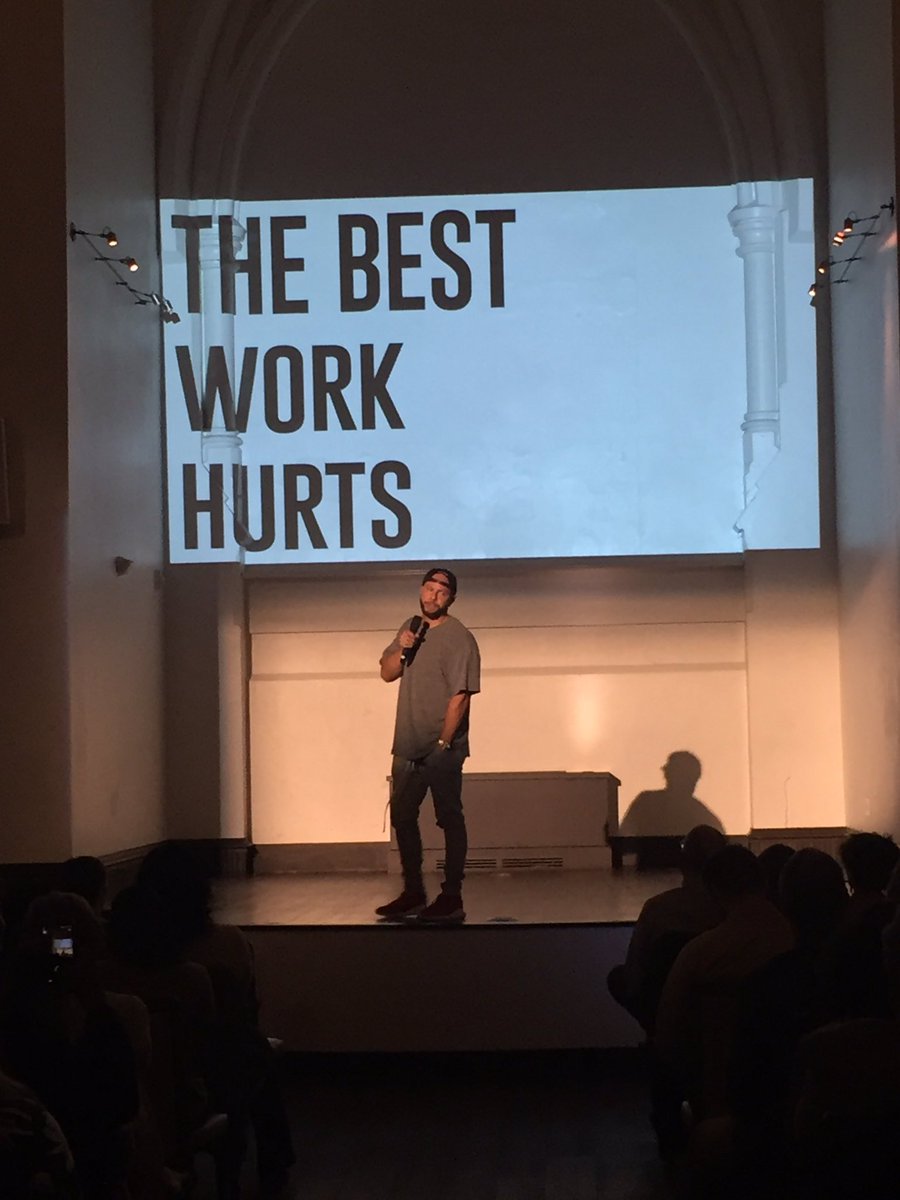 boocrew13's tweet photo. Do hard work. Put in effort. Embrace the struggle. @chrisostoich #disruptHRcincy https://t.co/5cjBpBYqqq