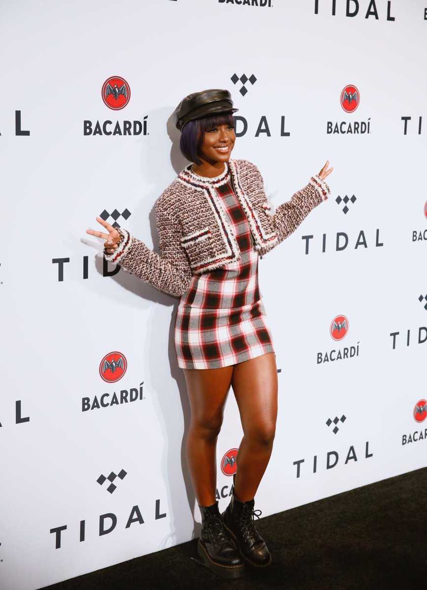 rebekahaladdin's tweet photo. #TidalxBrooklyn ❌ @JustineSkye 

Makeup by @rebekahaladdin 
#AladdinTouch✨ https://t.co/qoDB46pVWB