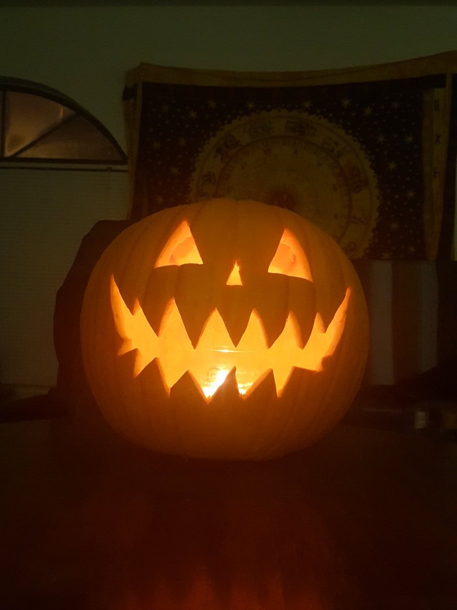 SpiceFerret's tweet photo. #JackOLantern! #pumpkin https://t.co/o7BXW8q6wP