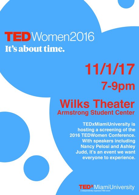 TEDxMiamiU's tweet photo. Come check out our event! https://t.co/8PkKJPBUjV