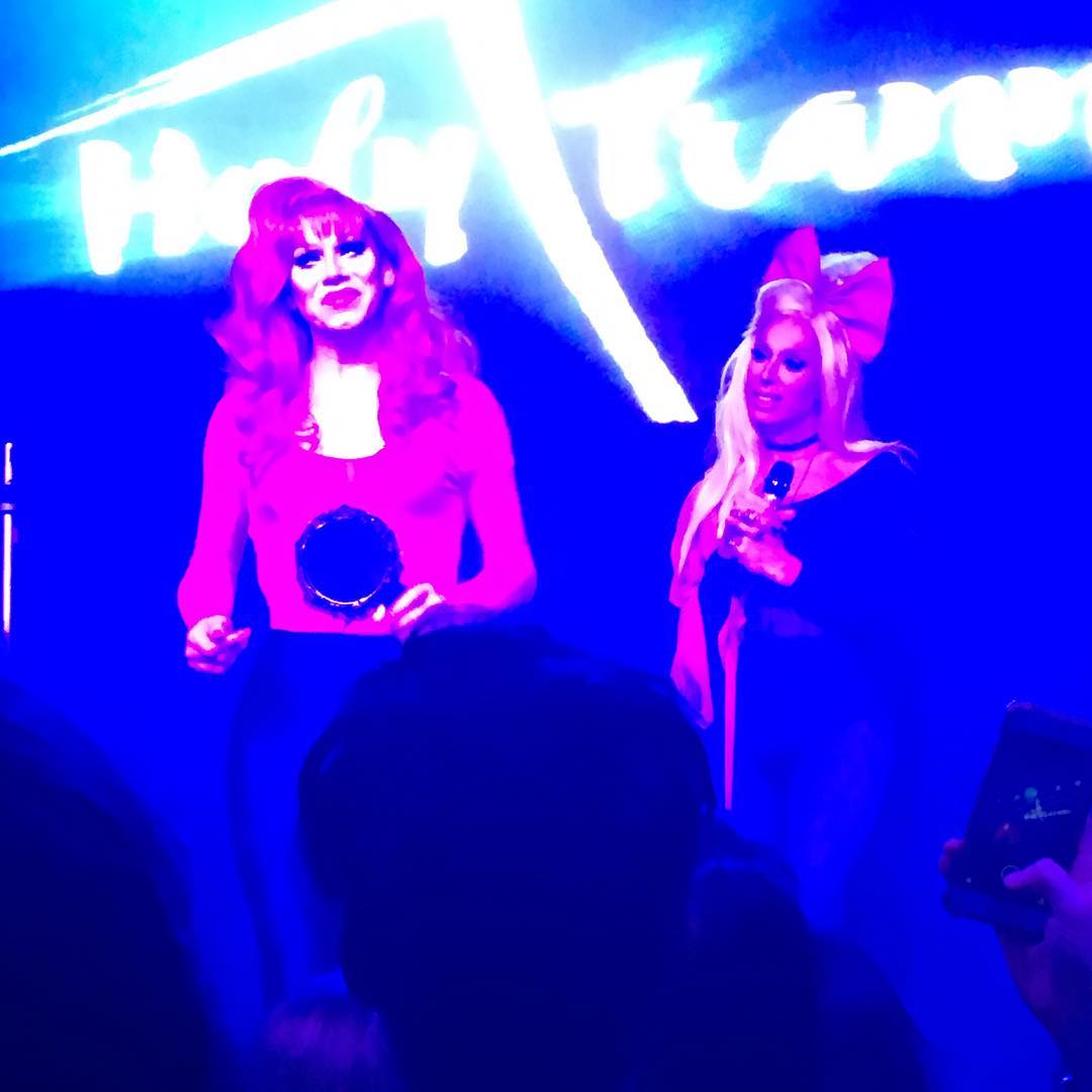 aIaskadaily's tweet photo. Alaska and Sharon on Liverpool, UK 
 
📸: amylouiseburton / david_sammon / fibrarian https://t.co/fCrwmjZR1y