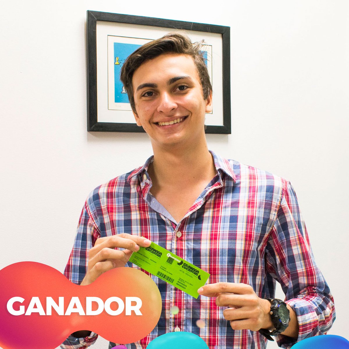 ¡Muchas felicidades a nuestros ganadores! 👏💯 Ellos mostraron su gafete de <a href="/TEDxManagua/">TEDxManagua</a>  y utilizaron el #GranadaCreativa