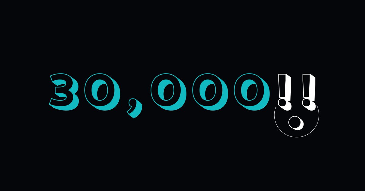 PCSPlayground's tweet photo. We surpassed 30,000 votes tonight. So immensely grateful. https://t.co/ScNDkjQ3H9