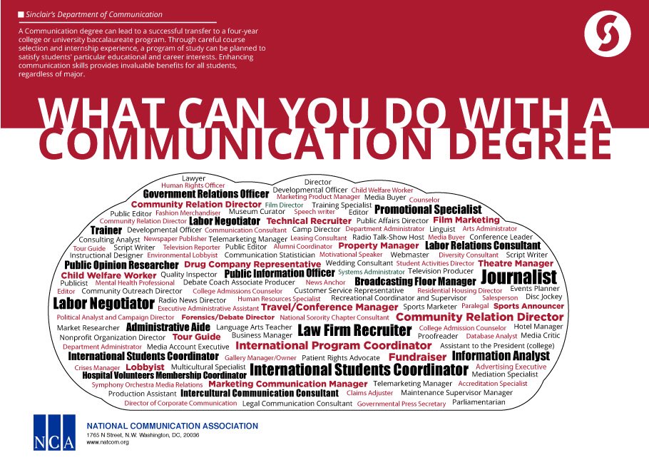 SVC__MADComm's tweet photo. “So you’re a communication major, what can you even do with that degree?”

First of all, we run the world. https://t.co/Y3aJZQrXxC