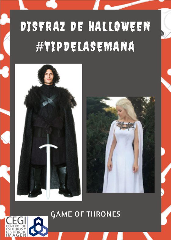 CentroCEGI's tweet photo. Éstos son los disfraces que más vamos a ver éste #Halloween https://t.co/wLWlHs1xTg