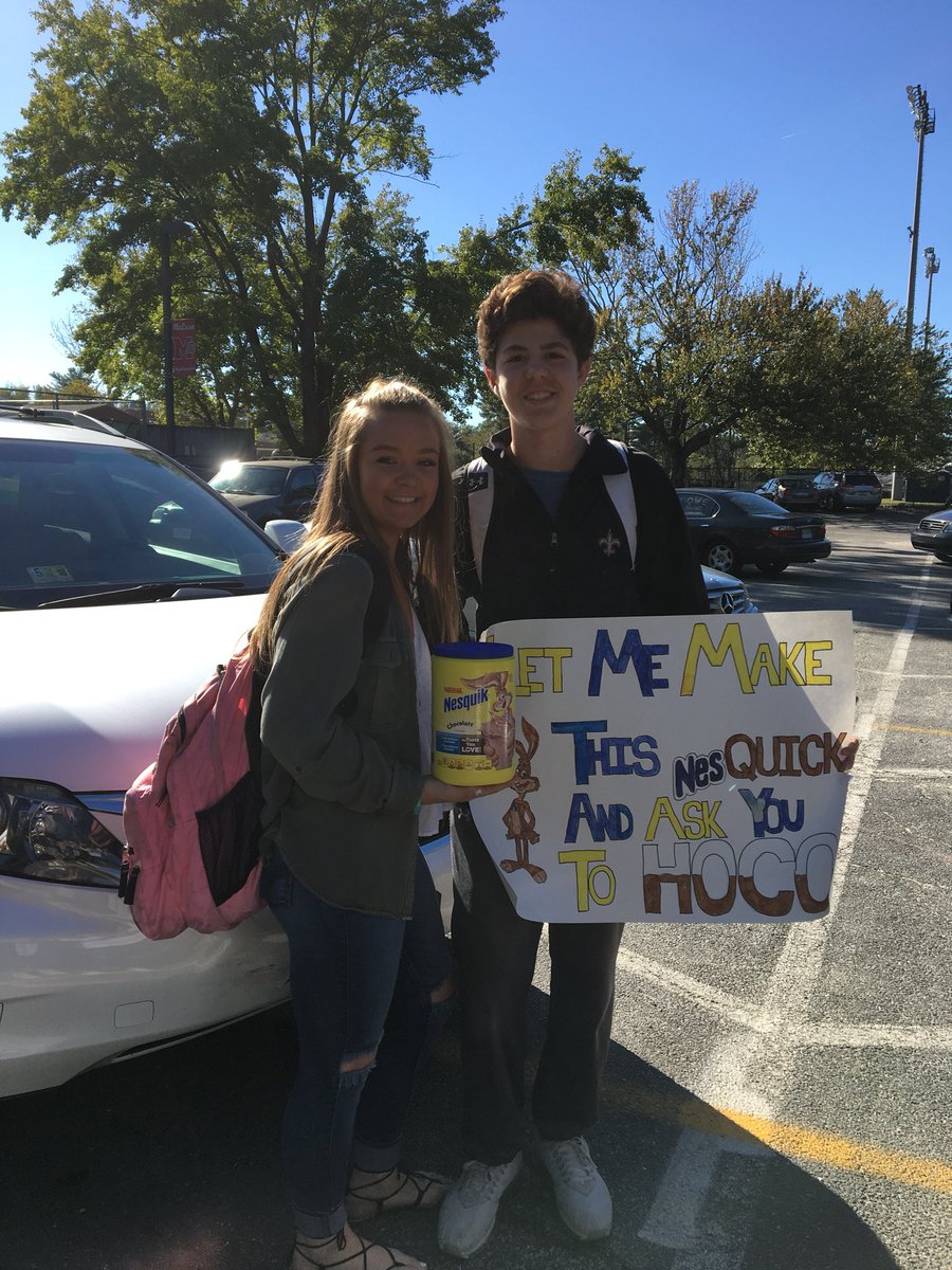 McLeanHoco2017's tweet photo. Gracen was (nes) quick on her feet and said yes to homecoming with Kemp!!  #hocoszn 🥛🍫 https://t.co/Zc4w0H04zu