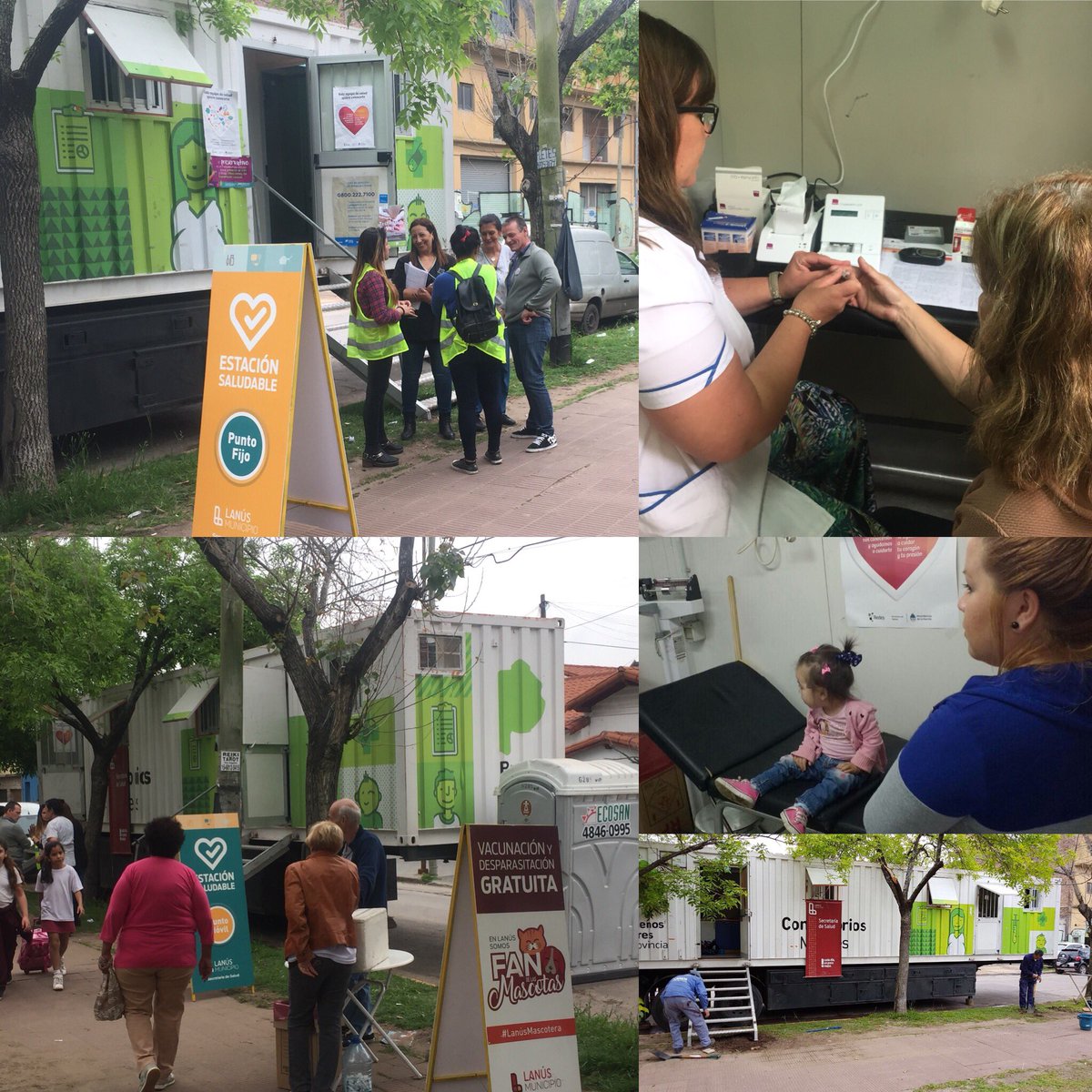 SaludLanus's tweet photo. Operativos de salud y zoonosis: control pediatrico, clínico, obstétrico y test rápido de HIV. Gracias @SaludBAP por la colaboración. https://t.co/IESOKWAWXO