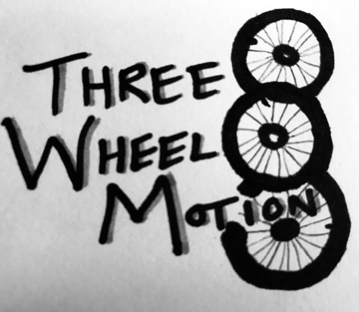 ThreeWheelMoti1's tweet photo. Sketching some ideas. Logos are hard! There's a reason professionals do this. 
#logo #pedicab #threewheelmotion https://t.co/SrxhAcSjUH
