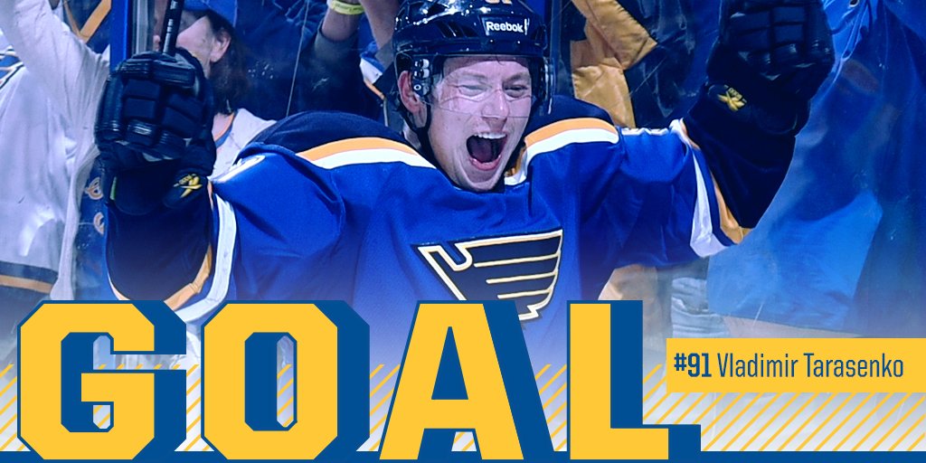 BLUES GOAL!!! Tarasenko spins and scores. 3-0 Blues. #stlblues #AllTogetherNow https://t.co/EwwYBYpHGc