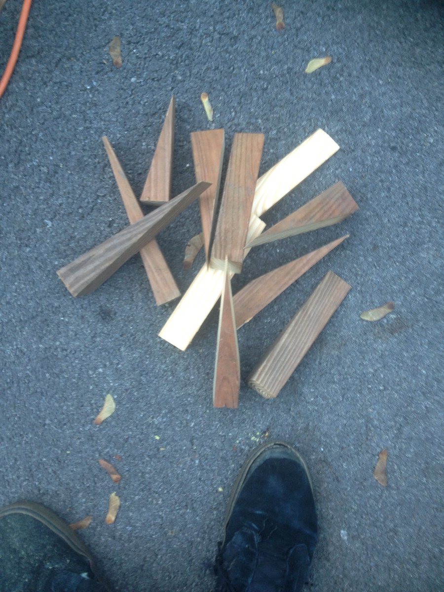 LeopoldLabESF's tweet photo. Breaking: the Leopold lab has crafted a monopoly on doorstops in Illick Hall, a rare commodity. Will share for bourbon. #botanistpowerplay https://t.co/DDcTCgSU3s