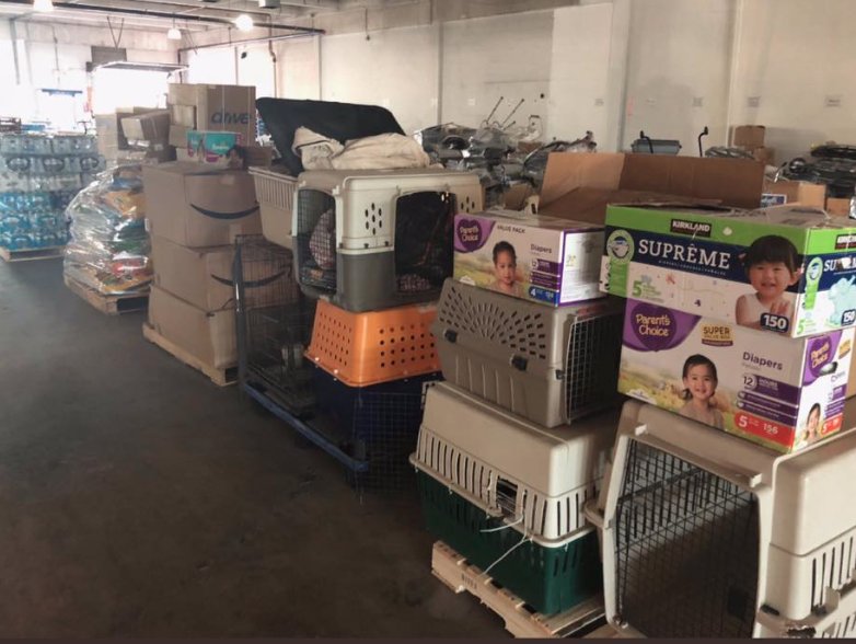 DisasterFund4LE's tweet photo. "Help from others who still need help themselves." City of Houston loads up trucks of supplies for those affected by #SantaRosa #wildfires. https://t.co/rM8atZVyky