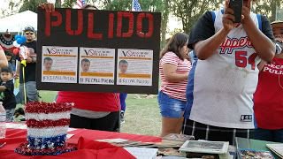ArthurCSchaper's tweet photo. Shameful: Pro-Illegal Brown Supremacists Disrupt Independence Day Celebration, Harass Parents and Children https://t.co/QiLkqTFnNy https://t.co/5v9SnjddOr