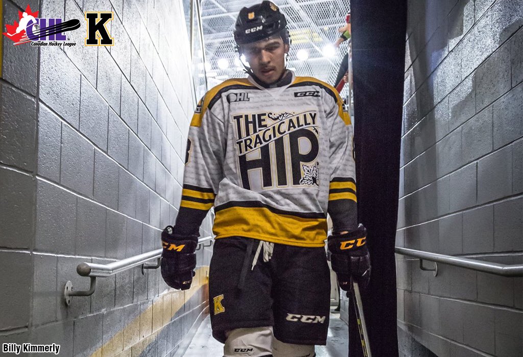 In January <a href="/KingstonFronts/">Kingston Frontenacs</a> jerseys raised #CHL record $73K for Brain Cancer Research.

RIP Gord Downie, and thank you for inspiring Canada.