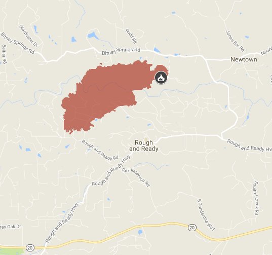 CAL_FIRE's tweet photo. #LoboFire [final] near Rough and Ready (Nevada County) is now 100% contained at 821 acres. #WindComplex https://t.co/tg3H3g2IJ3 https://t.co/5eBMYOV93l