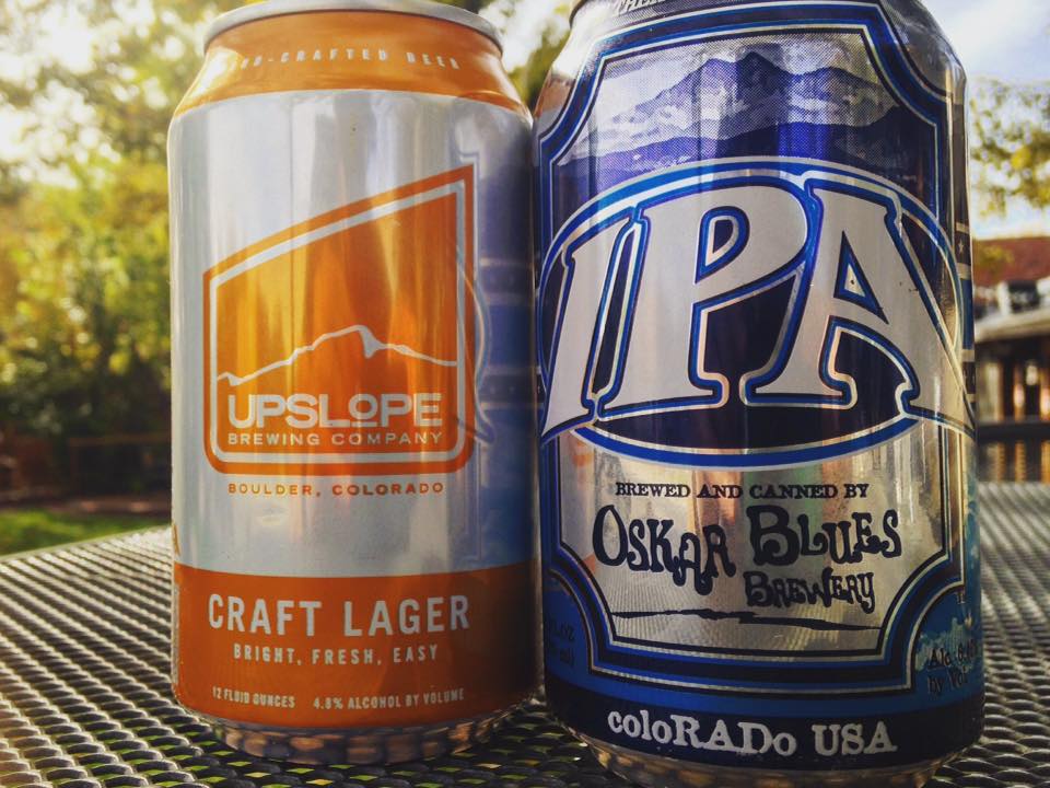 AleHouseGJ's tweet photo. $2.50 Cans All Day!! #oskarblues IPA and #upslope Craft Lager. Grab a Mid Week treat, and relax with us and this fantastic weather!🍂🍁☀️🍻 https://t.co/X6b0WxLur9