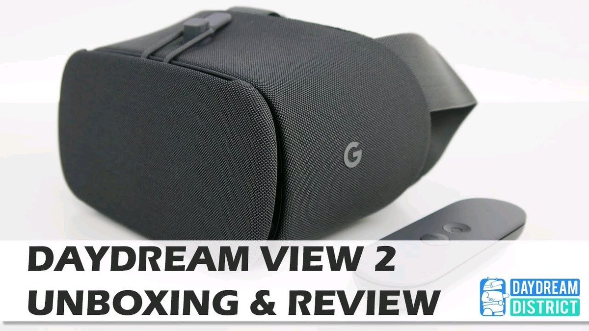 RickKing16's tweet photo. Watch "New Daydream View 2 Unboxing &amp; Hands-On Review | Daydream View 2017 Review" on YouTube https://t.co/jgNSERVFuE #vr https://t.co/QWgJwzzOOp