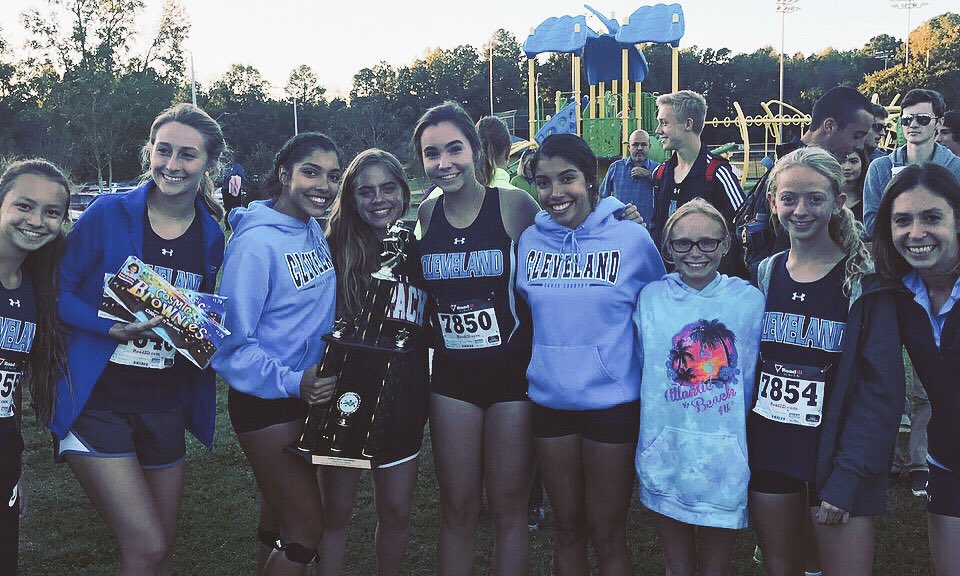 Way to go Cleveland Girls XC on winning the GNR XC Conference meet! #clevelandproud