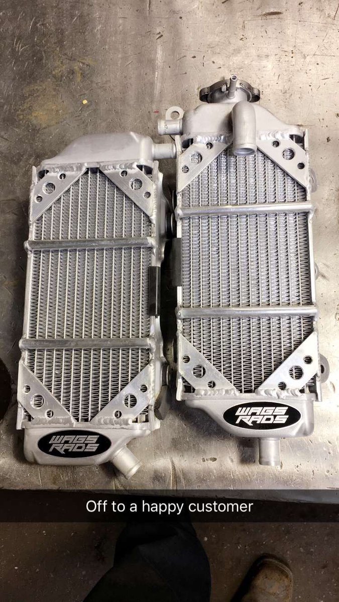 wagnerr_151's tweet photo. With the winter months coming and some down time riding. Get your radiators brace by #wagsrads https://t.co/O6rAmzuJnk