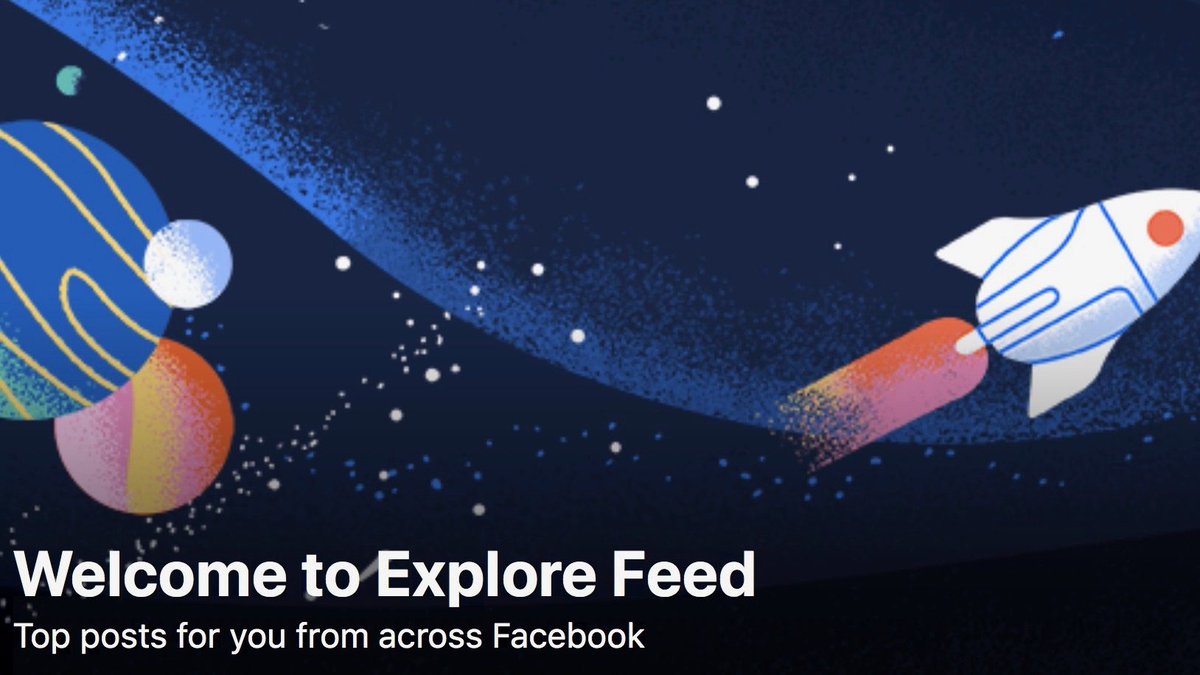 9to5mac's tweet photo. Facebook officially rolling out new ‘Explore Feed’ to all mobile &amp; desktop users https://t.co/khD5Zt5HWi https://t.co/Mfx1I4iw04