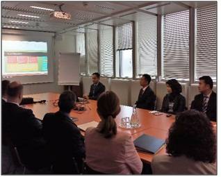 Tim Pemeriksa BPK untuk IAEA melakukan entry meeting dengan jajaran manajemen IAEA (16/10/17) bpk.go.id/news/bpk-goes-…