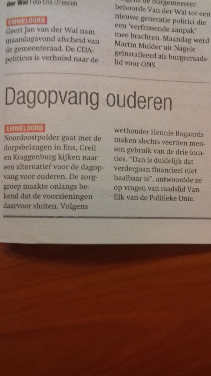 MellinaKuiper's tweet photo. Vandaag in de krant morgen vergeten. Helaas werkt dat voor ons zo niet! #verdrietig https://t.co/qC394yF4dB