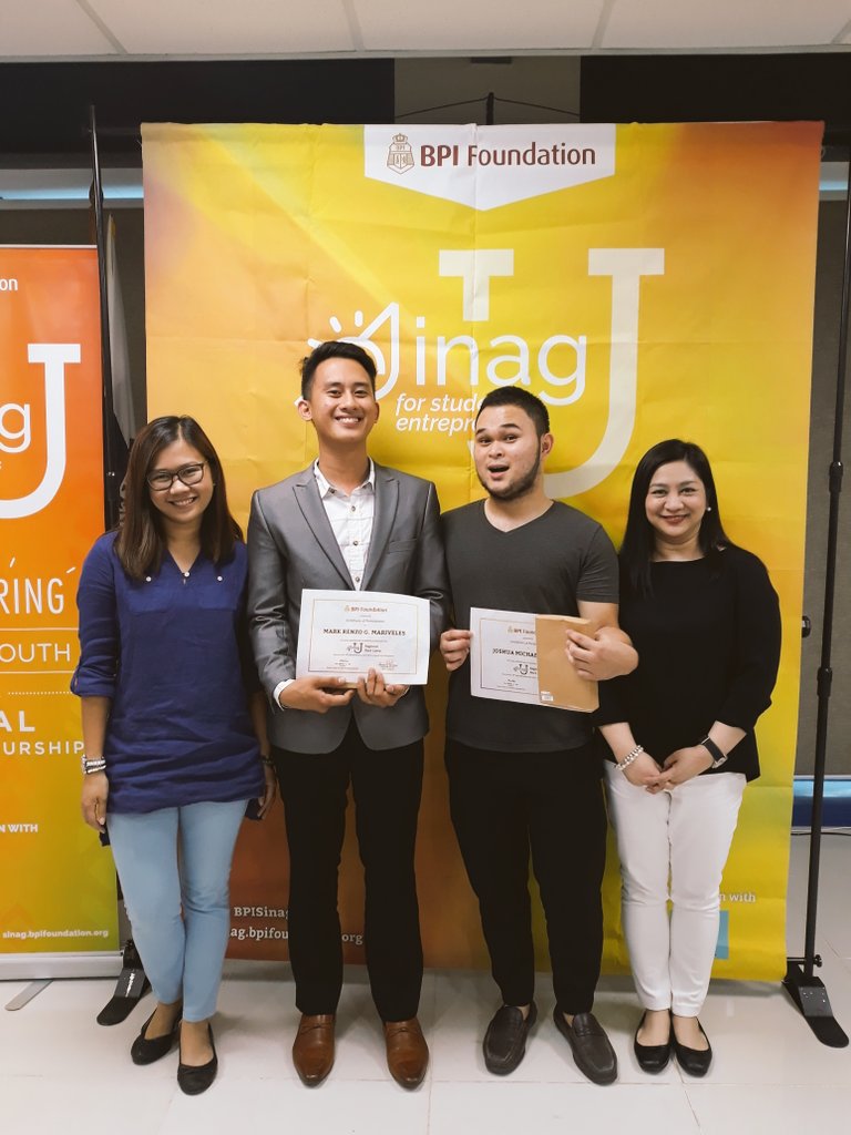 jamoyex's tweet photo. Outside the box thinkers awardee. Thank you BPI Sinag for the opportunity, skills and for the new friends. https://t.co/irjrqs0XDL