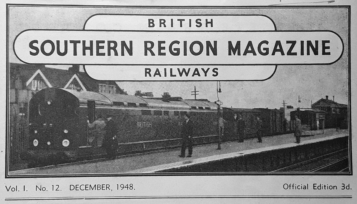 SunnySouthSam's tweet photo. A new ship for the Portsmouth-Ryde route built to replace one of the vessels lost in #WW2 #SRMagazine December 1948 https://t.co/1axM4OwLv6