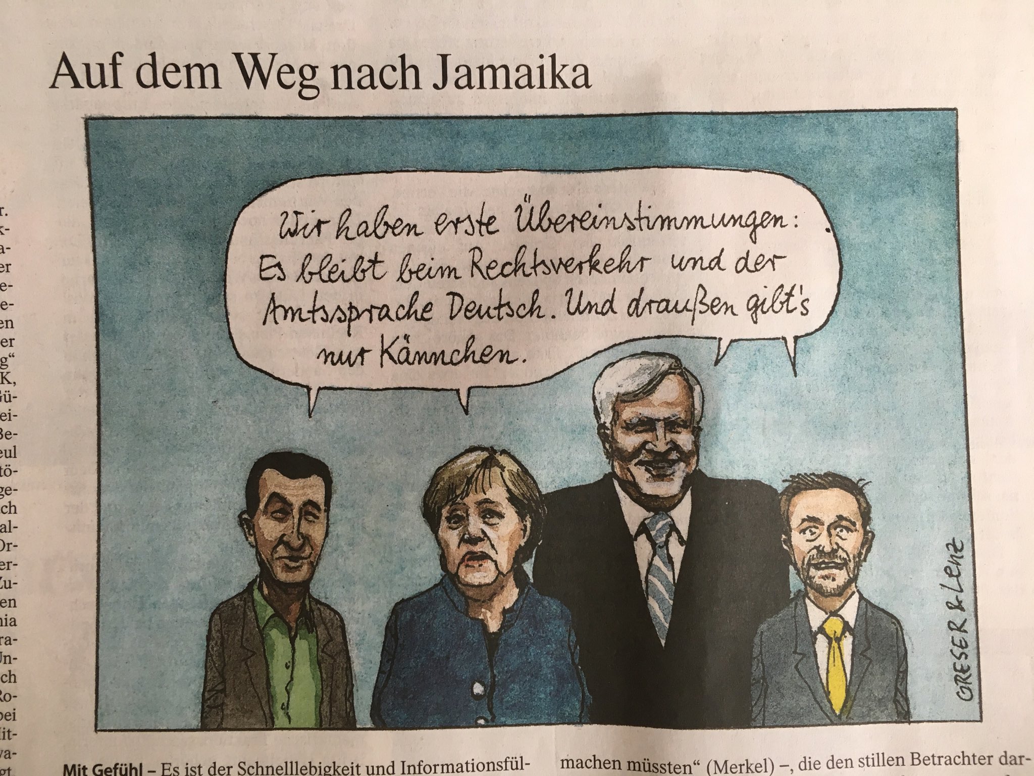 Jamaika oder Die Ruhe vor dem Sturm
